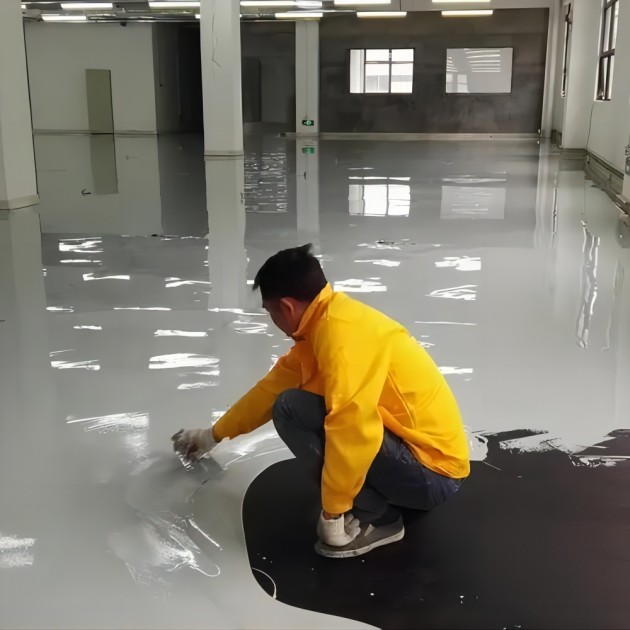金昌防腐防静电地坪,防腐防静电自流平地坪产品图1